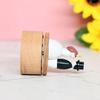 Rotating Wooden Music Boxes Christmas Santa Gift Theme Handcrafted Melodys Home Decoration Present X3UC