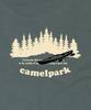 CAMEL WORK Park Short Sleeve T-Shirt (Deep Green)