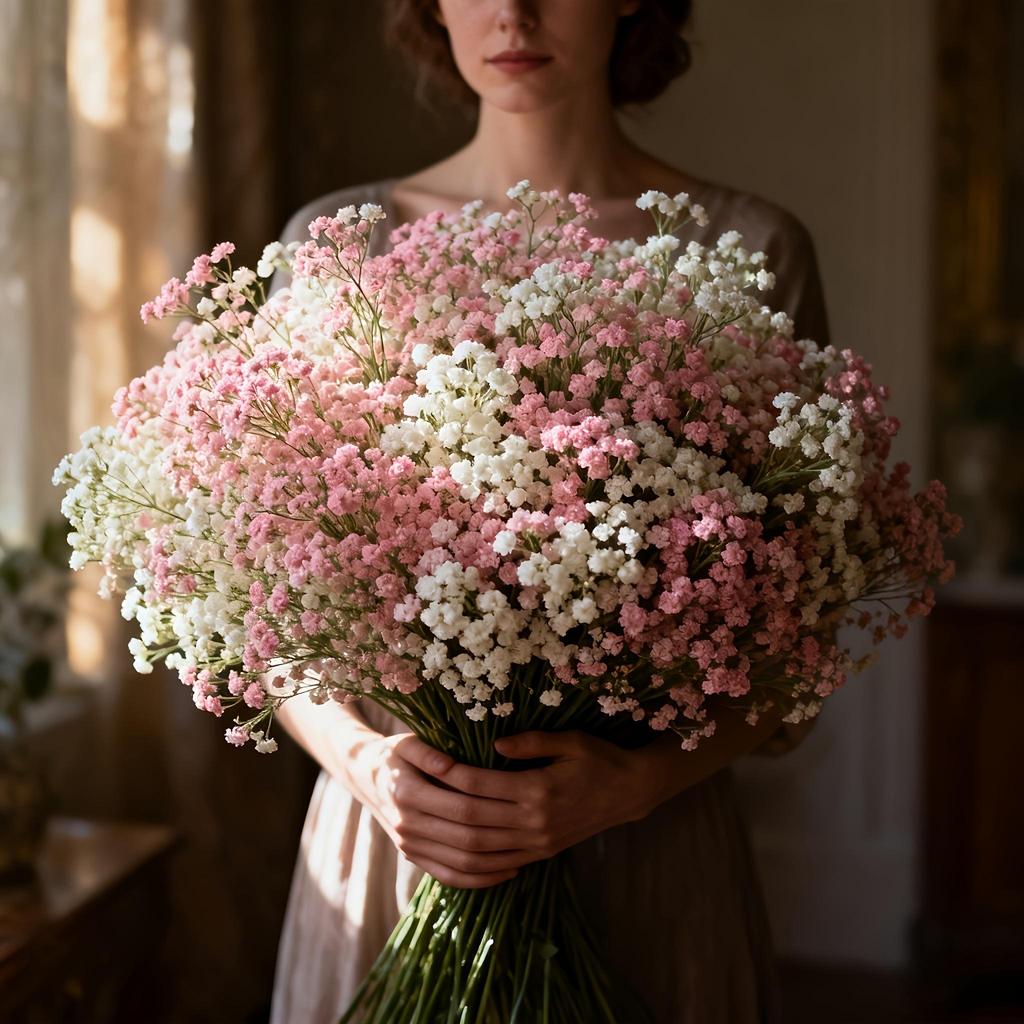 20 Mazzi di Fiori Rosa e Bianchi, Fiori Artificiali al Tatto Realistico, Centrotavola per Anniversari, Matrimoni, Fidanzamenti, Hotel, Giardini