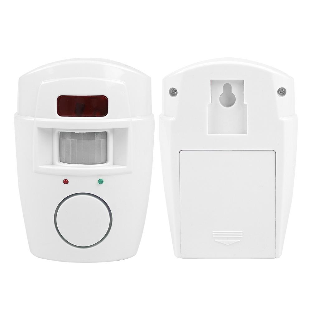 Wireless PIR Motion Sensor Detector Security Alarm System Remote Controls for Home Garage