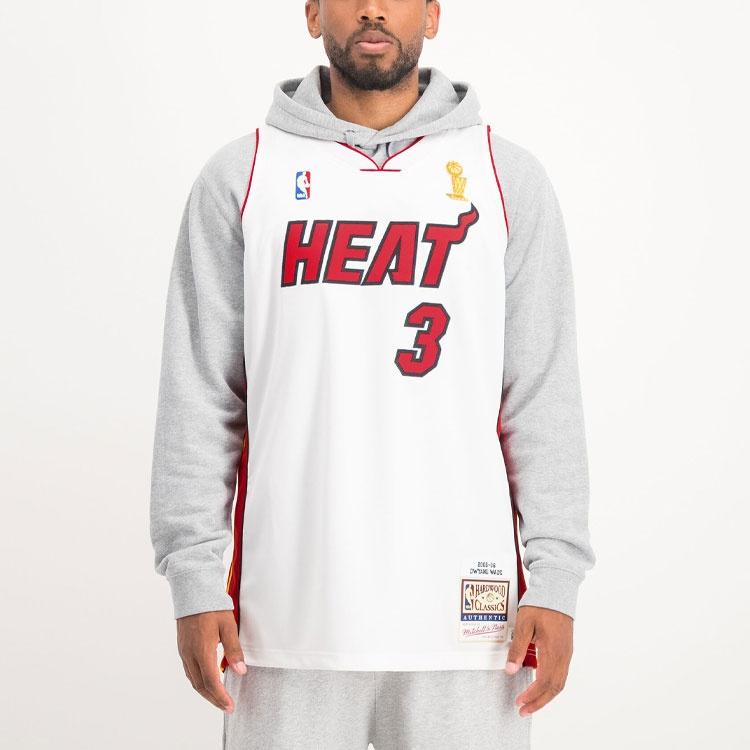 Mitchell & Ness NBA Authentic Jersey 'Miami Heat - Dwyane Wade 2005-06' Men's AJY44169-MHE05DWAWHIT