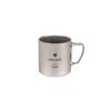 Snow Peak Titanium Mug Single Double 220 300 450 Cup Ultra Lightweight Insulation Cold Retention Long-lasting Camping Outdoor
