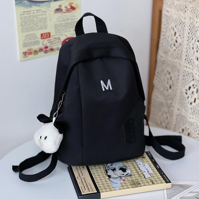 Simple female college student small and cute shopping class small backpack milk almost children's spring outing mini backpack