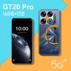 New GT20 PRO Smartphone: 7.3-inch Screen, 16GB RAM + 1TB Storage, Android.