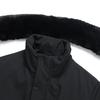 Dad's Cotton Coat and Cotton Jacket Can Be Removable Inner Jacket Plus Velvet Inner Lining Large Fur Collar Large Size