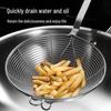Extra Large Stainless Steel Mesh Skimmer for Dumplings and Hot Pot