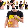 Mens Premium Neoprene Sauna Tshirt For Body Shaping Waist Reduction And Enhanced Comfort