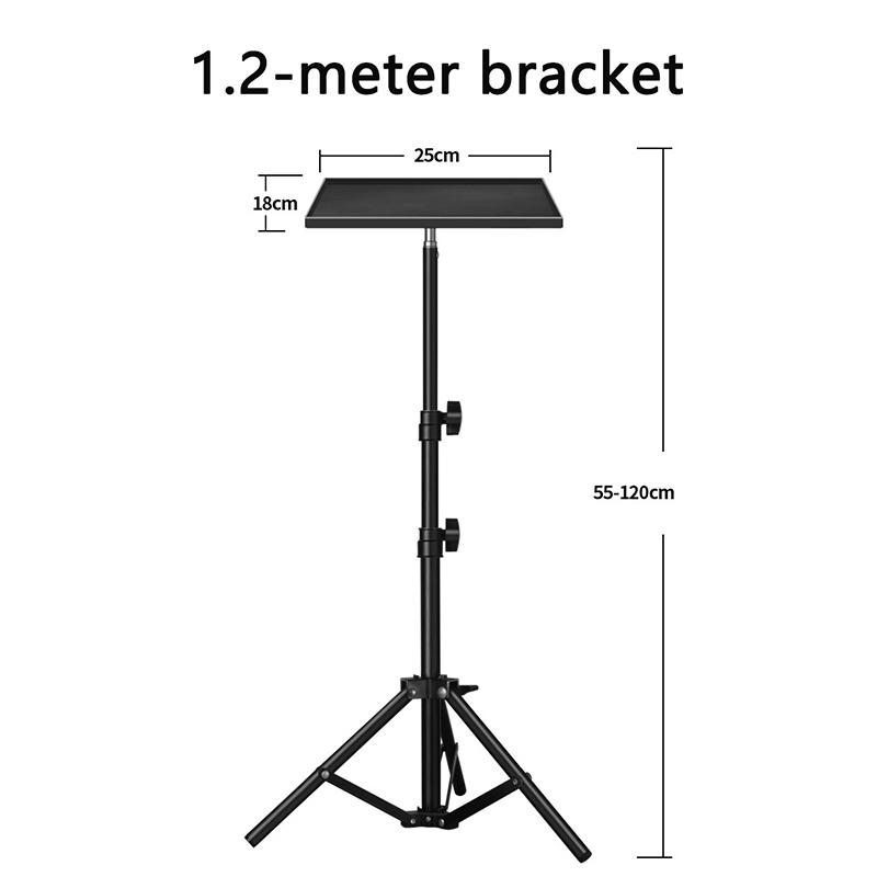 1 Pieza Bandeja para Proyectores Para Monitores de Proyector Para Equipo Bandeja de Trípode Soporte para Teléfono Inteligente Cámara Portátil Proyector Soporte para Micrófono Bracket