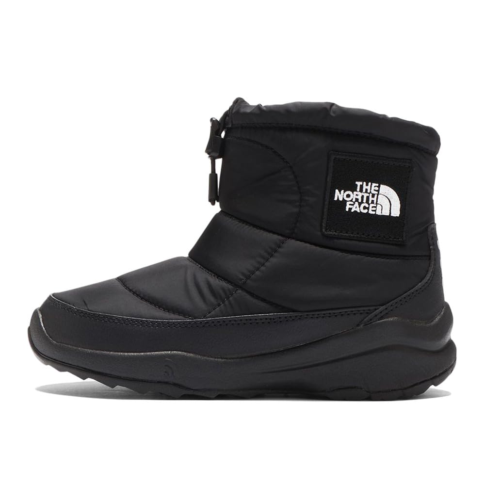 The North Face K Nuptse Bootie Logo Krótkie TNF Czarny Rozmiar 22 Czarny/TNF