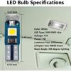 12 PCS T5 LED Bulbs, 74 73 37 2721 Trument Cluster Light Bulb, 12 Volt Bright Canbus Error Free LED Dashboard Light Bulb, 3030 SMD Automotive