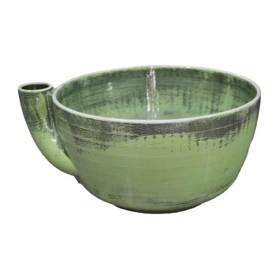 Self Spinning Berry Washer Vortex Cleaning Bowl for Strawberries Blueberries Swirl Design Fruit светло-зеленый