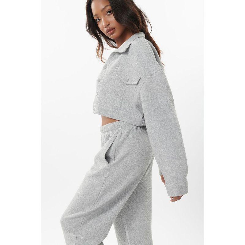 

Foreign Trade Original Order Gar * Age Quilted Jacket (Matching Pants Are Sold in the Store) Shirt Cardigan Short Outwear Image color L