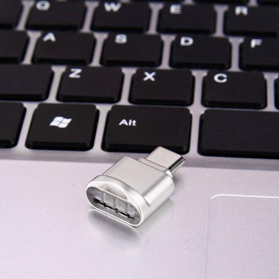 High Speed Portable Mini USB 3.1 Type-C SDHC TF Memory Card Reader