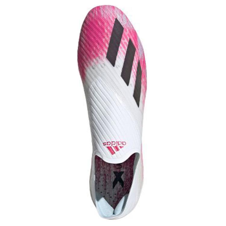 Adidas X 19+ FG Weiß Schockpink Herren Sneaker Wolkenweiß Kernschwarz EG7138
