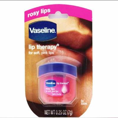 Mini Baume à Lèvres Rose Vaseline Soin des Lèvres