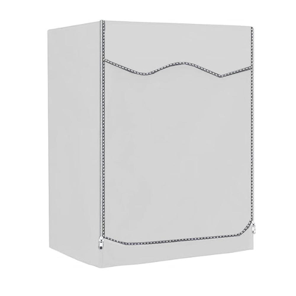 

Чехол для стиральной машины, 210D Сверхпрочный Оксфорд Водонепроницаемый Чехол для стиральной и сушильной машины Пылезащитный чехол 60x50x85cm серебряный