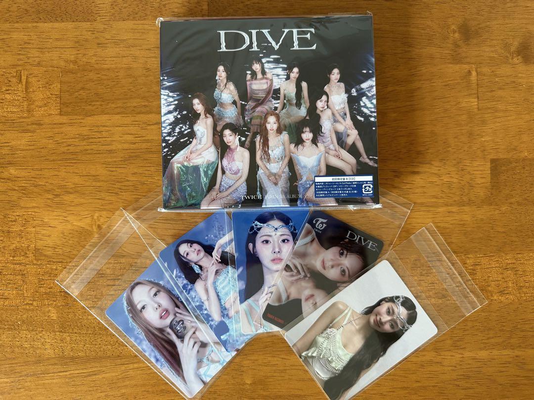 

[USED] TWICE DIVE first limited edition B
