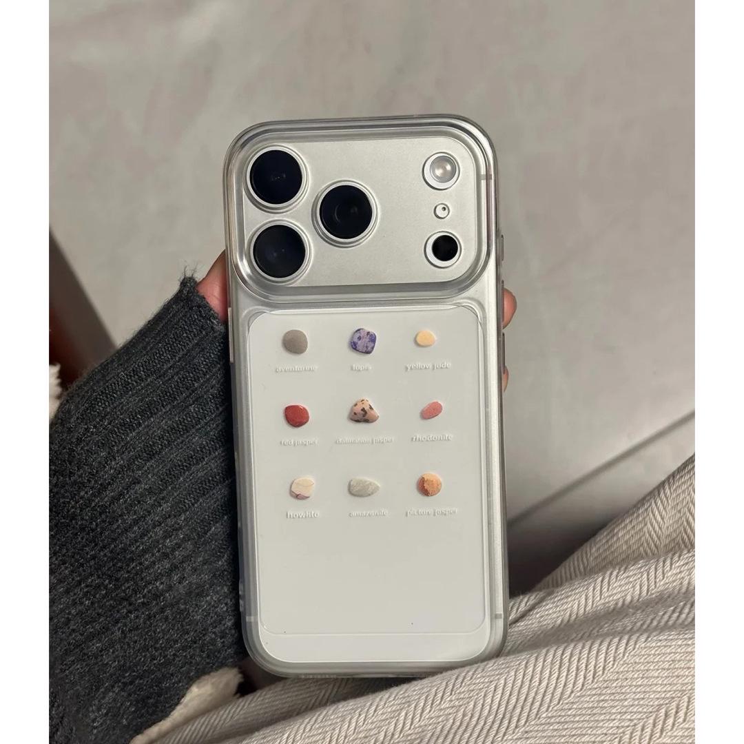 

Meteorite Case: Compatible with Apple 17Pro/16ProMax, 15Pro/14ProMax, 13 - Colorful, Drop-Proof, Matte Finish 16 Pro Max