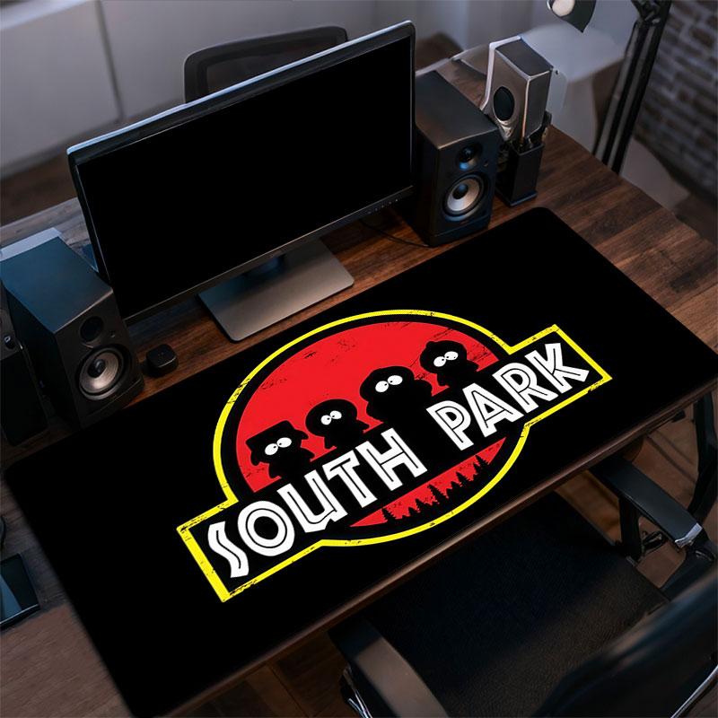 South Park Art Mouse Pad, Large Gaming Desk Mat, Non-slip XXL Mousepad for Laptop & Tablet, Mini PC Playmat with Stitched Edges