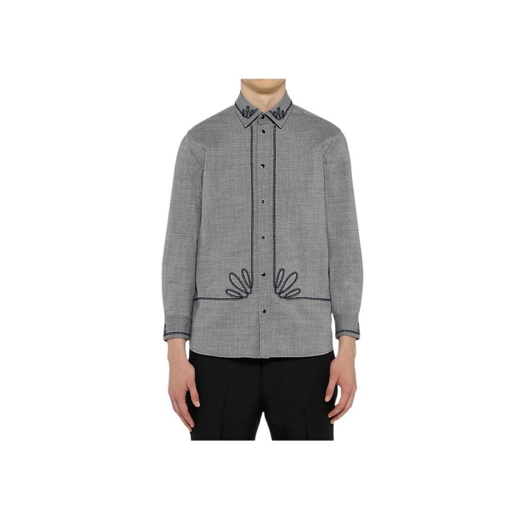 Onitsuka Tiger Comfortable Long Sleeve Shirt Men shirts 2181B037-020