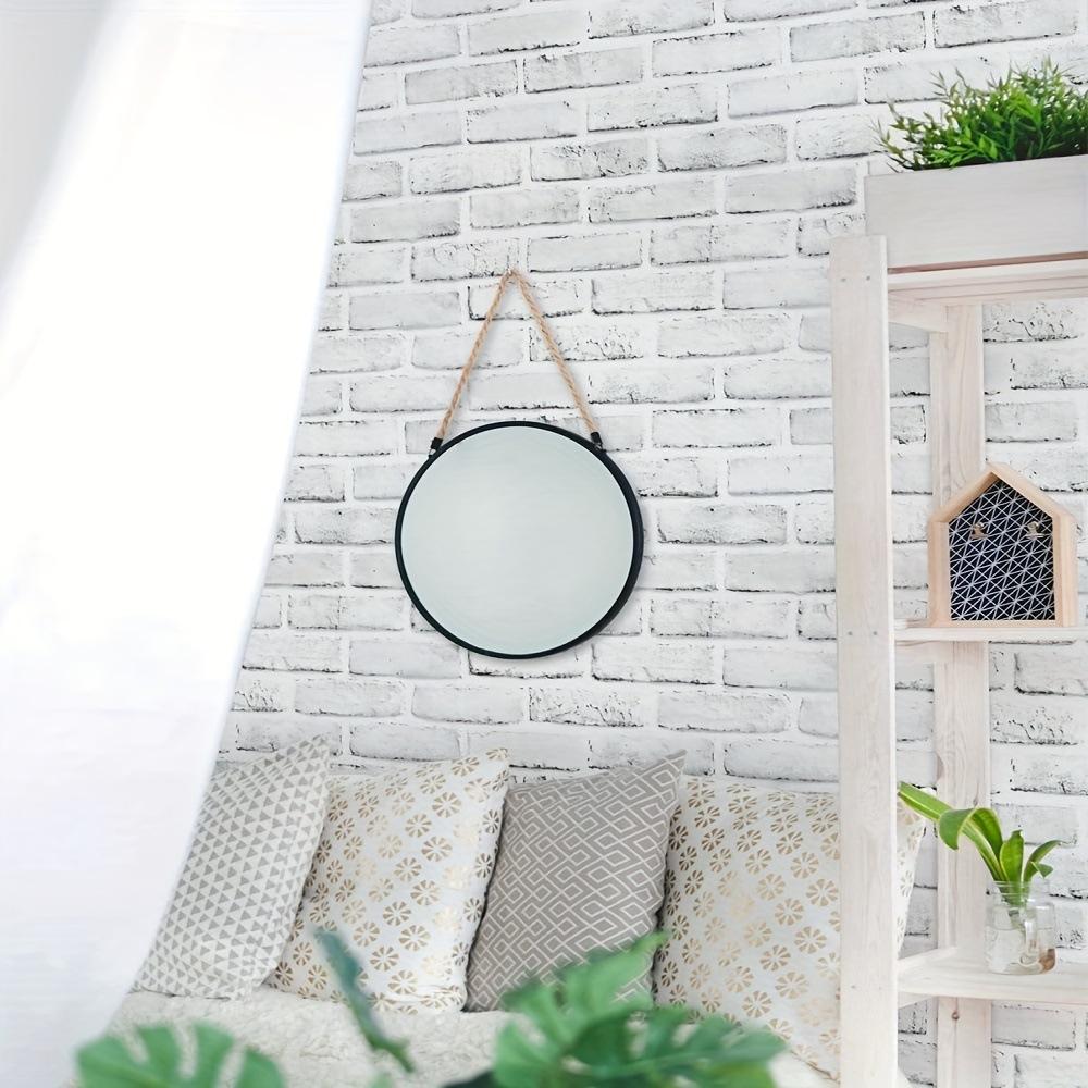 Fashion Vintage Style Brick Stone Self Adhesive Wallpaper PVC Waterproof Peel and Stick Wall Sticker Roll DIY Brick Wall Decor