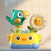 Bath Toys for Toddlers Baby Waterfall Bathtub Toy with Suction Cup Interactive Bath Toy Kids Bath Tub Shower Playset Summer Birthday Gifts