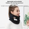 Solid Winter Warm Collor Ring Scarf Thickened Plush Windproof Neck Gaiter Cold-Proof Outdoor Skiing Running Men Women Muffler