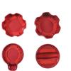 For Corvette C7 Engine Oil Cap Radiator Cap Windshield Washer Tank Cover Trim for Corvette C7 2014-2019 Aluminium Oil Filler Cap Coolant Cap Brake