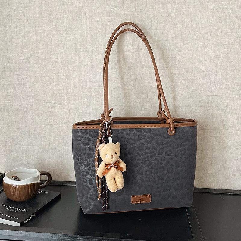 High-End Retro Umhängetasche mit Leopardenmuster 2025 - Trendiges Modeaccessoire für Frauen