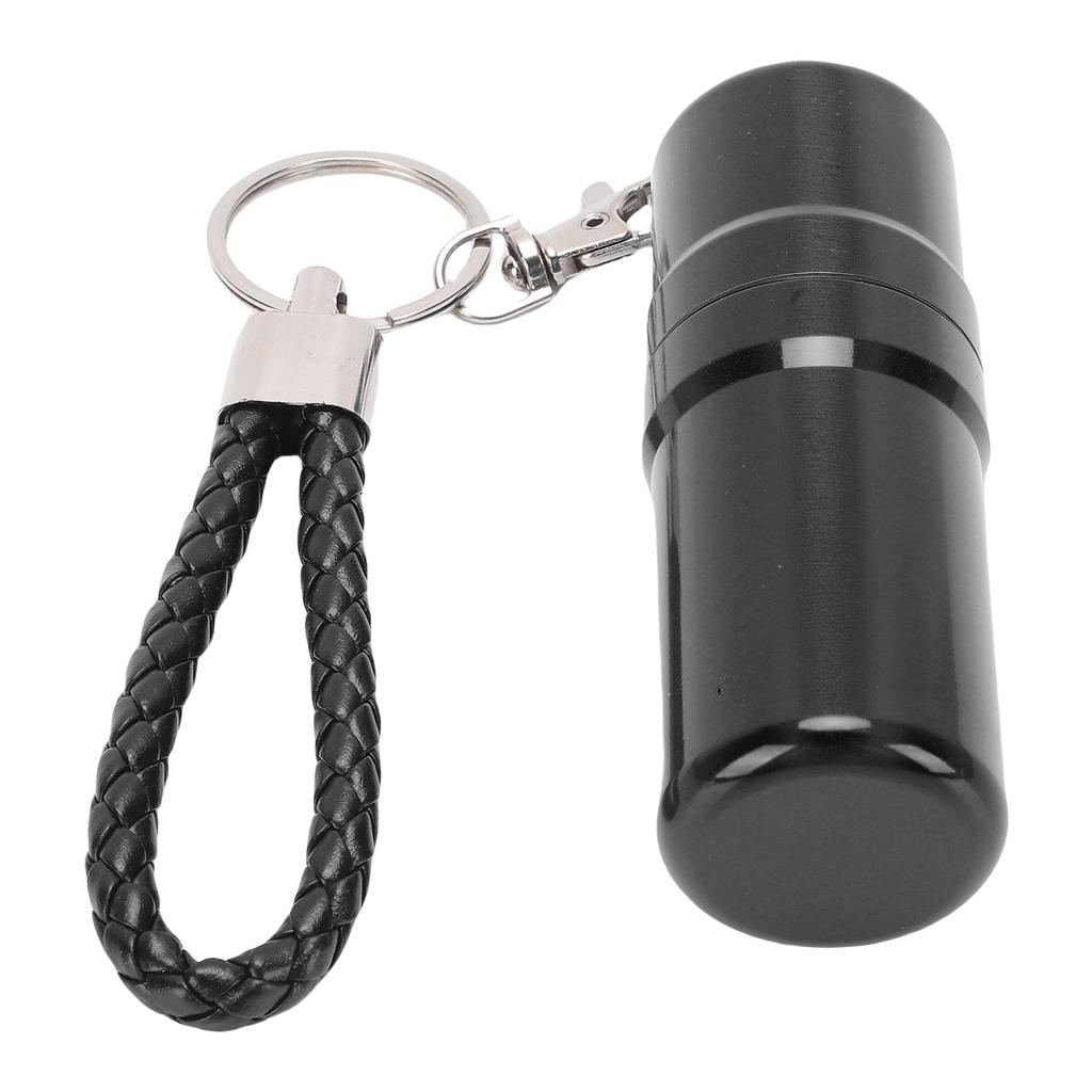 Portable Airtight Container Water Proof Aluminum Alloy Well Sealing Metal Storage Tube for Outdoor Camping Travel