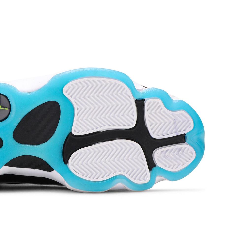 Air Jordan 6 Rings 'South Beach' (Unisex) Scarpe da Basket Vintage Bianche / Rosa Iper-Azzurro Fury-Nero CK0017 100