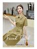 Summer Korean Drape Waist Slim Long Dress for Women - HF2510
