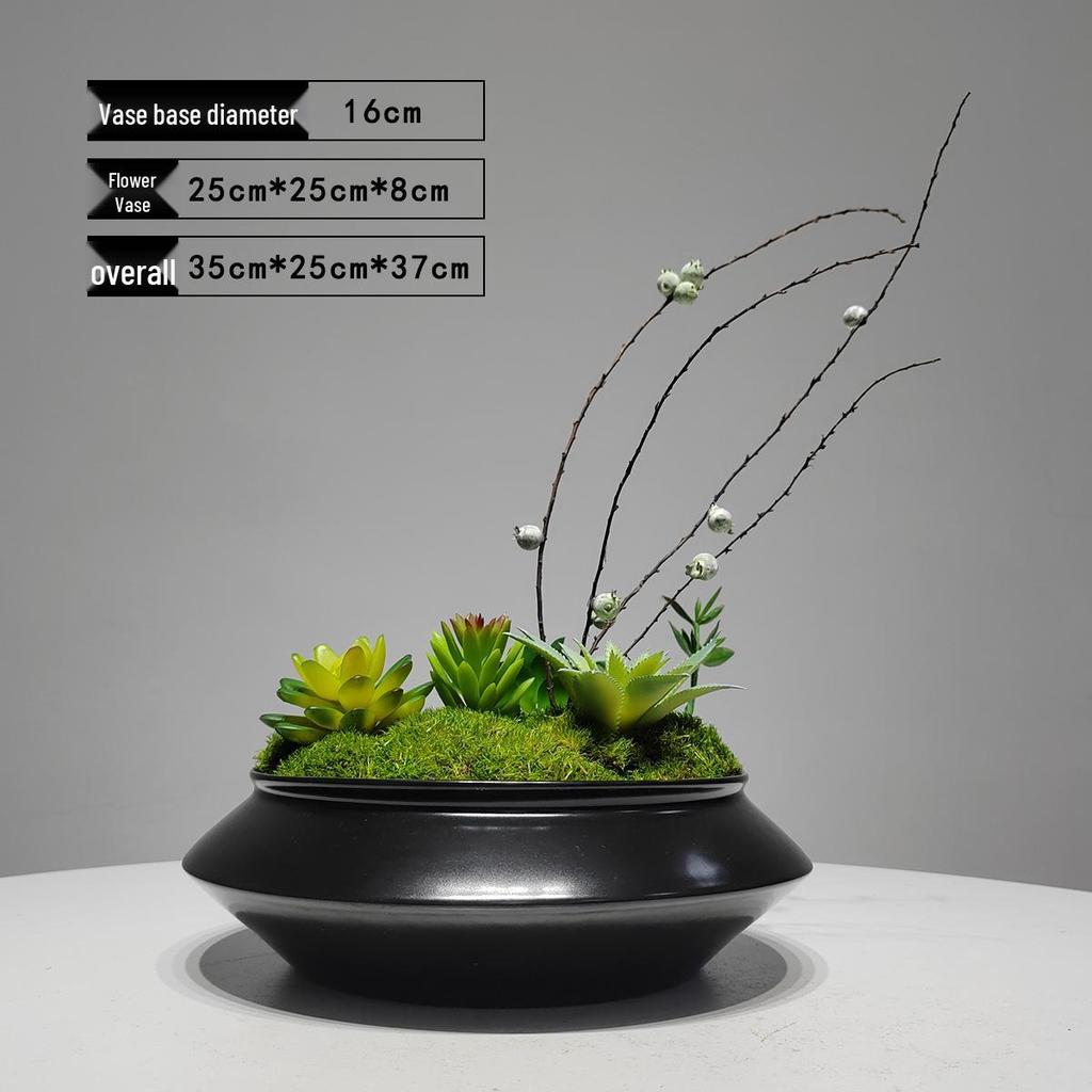 Chinese Style Floral Coffee Table Arrangement for Living Room or Hotel Decor