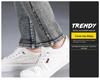 Men's Nostalgic Embroidered Slim Jeans - High-End Luxury Stretch Casual Pants