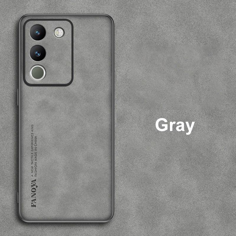 Luxury Leather Case For Vivo V29E V29 E Matte Back Cover Silicone Full Protection Phone Case For Vivo V29 Pro V29 Lite 5G Coque