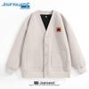 Jeanswest Men's Plush Lined Waffle Knit Hooded Jacket