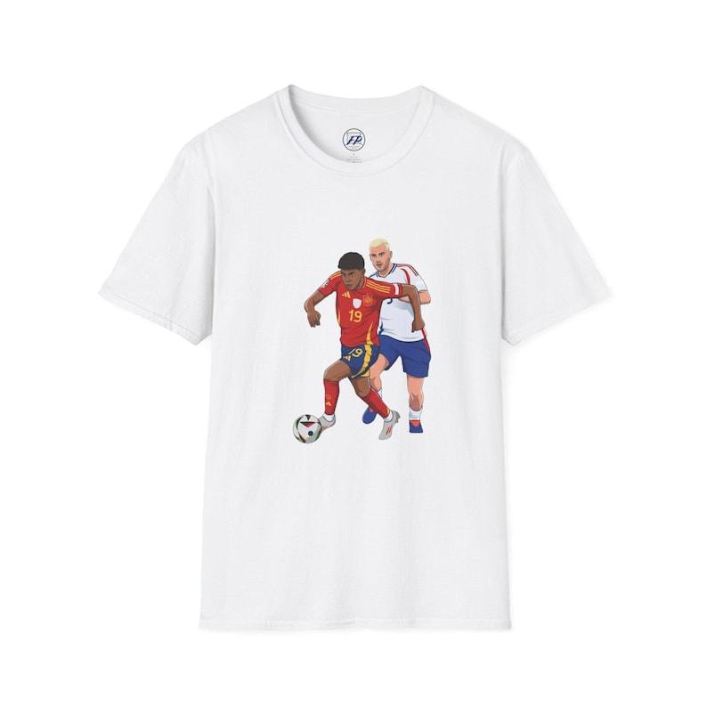 Lamine Yamal Spain World Cup 2026 T-Shirt | Football Illurstration Tee 4XL