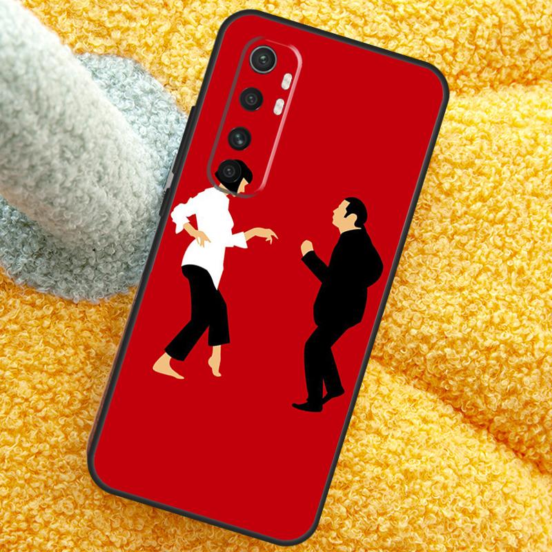 Pulp Fiction Dancing Case For Xiaomi 15 14 Ultra 13T 14T 15T 17 Pro Max Cover For POCO X7 F8 Pro X3 X5 X6 F5 F6 F7