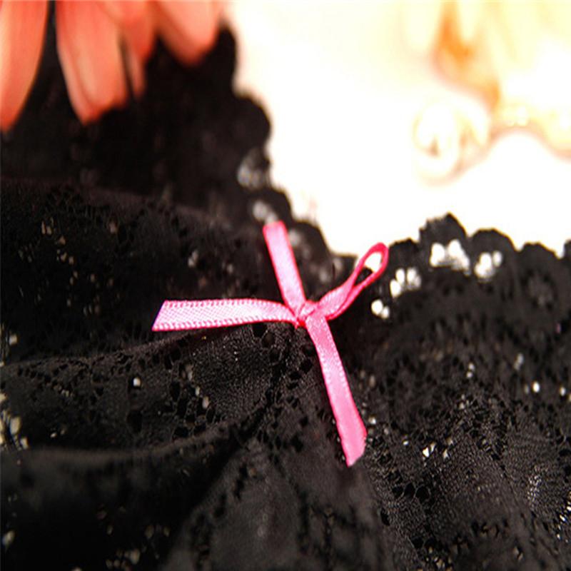 Tanga Femeie Lenjerie Intima Sexy Chiloți Din Dantela Transparentă Chiloți Cu Talie Joasă Moale Intim