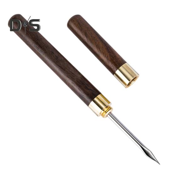 Igła do łamania lodu z drewnianym kapeluszem Wielofunkcyjne kostki do lodu do barów, kuchni, kempingów i barmanów