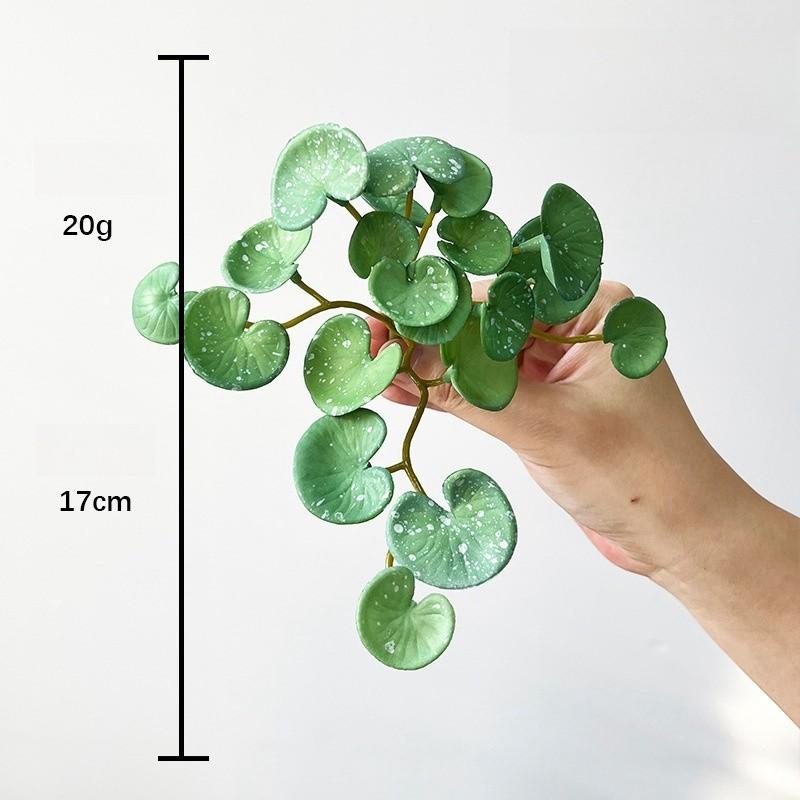 Soft with A Soft Texture Mini Fake Leaves Copper Money Grass Home Decoration Green Plant Tabletop Placement
