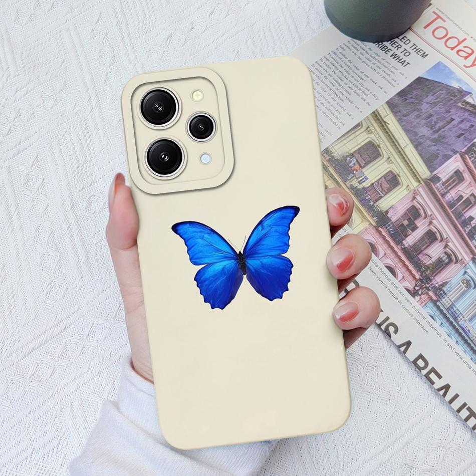 For Xiaomi Redmi 12 4G 5G 12C 11A Phone Case Hot Style Camera Protection Liquid Silicone Back Cover For Redmi12 12 C 11 A Bumper