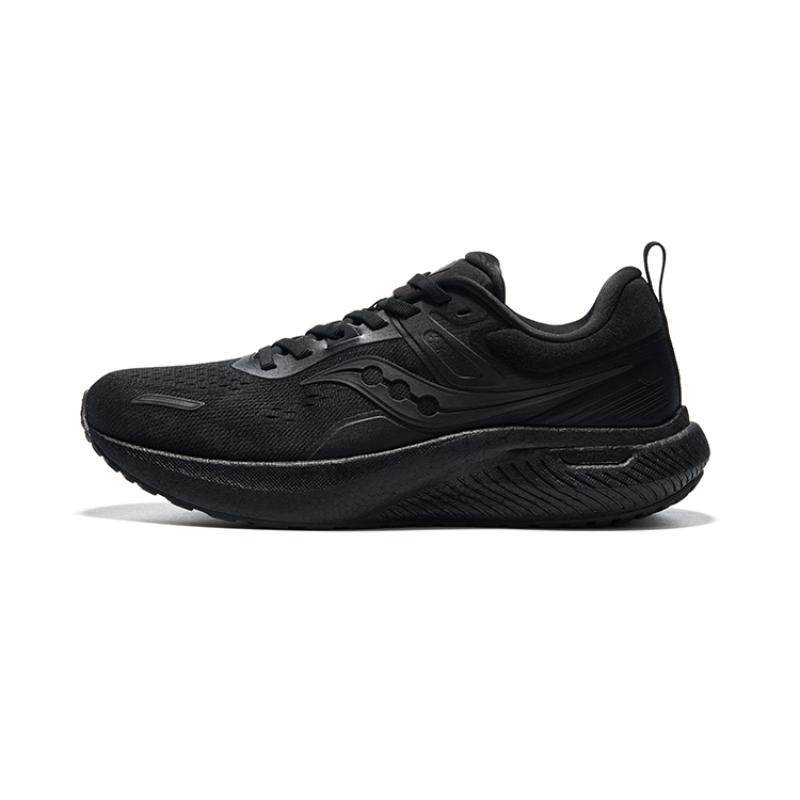 

Saucony Runshield Cushioning Low-Top Casual Running Shoes Unisex Black Saucony S28200-3 39 чёрный