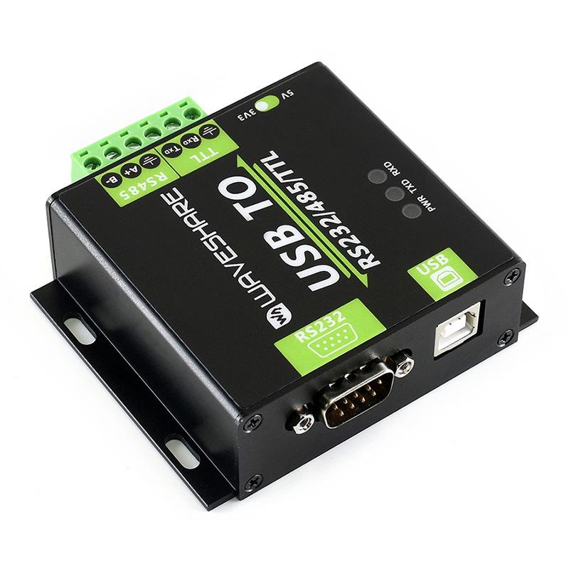 Industrial USB To RS232/RS485/TTL UART Serial Converter with Bidirectional Isolation
