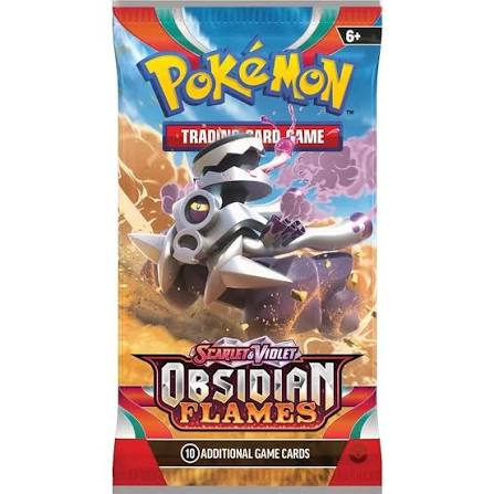 Pokemon Tcg Card Set: &V - Obsidian Flames - Booster Pack (1 Pack)