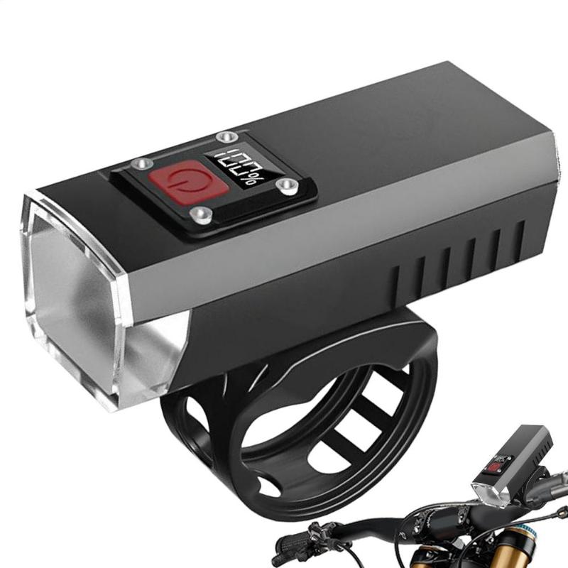 Bicycle Headlight Usb Rechargeable Cycling Safety Front Lamp Waterproof High Brightness Bike Flashlight For Night Riding Lamp