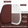 3D Honeycomb Car Gel Cooling Seat Cushion Ice Silk Breathable for Car Home Office Chair Auto Accessories