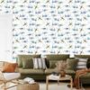 Cartoon style airplanes wallpaper for living room and bedroom 50x1000