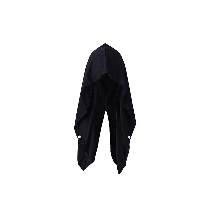 U-shaped cooling hooded towel, minimalist solid color ice cooling towel for fitness, running, and stylish sports