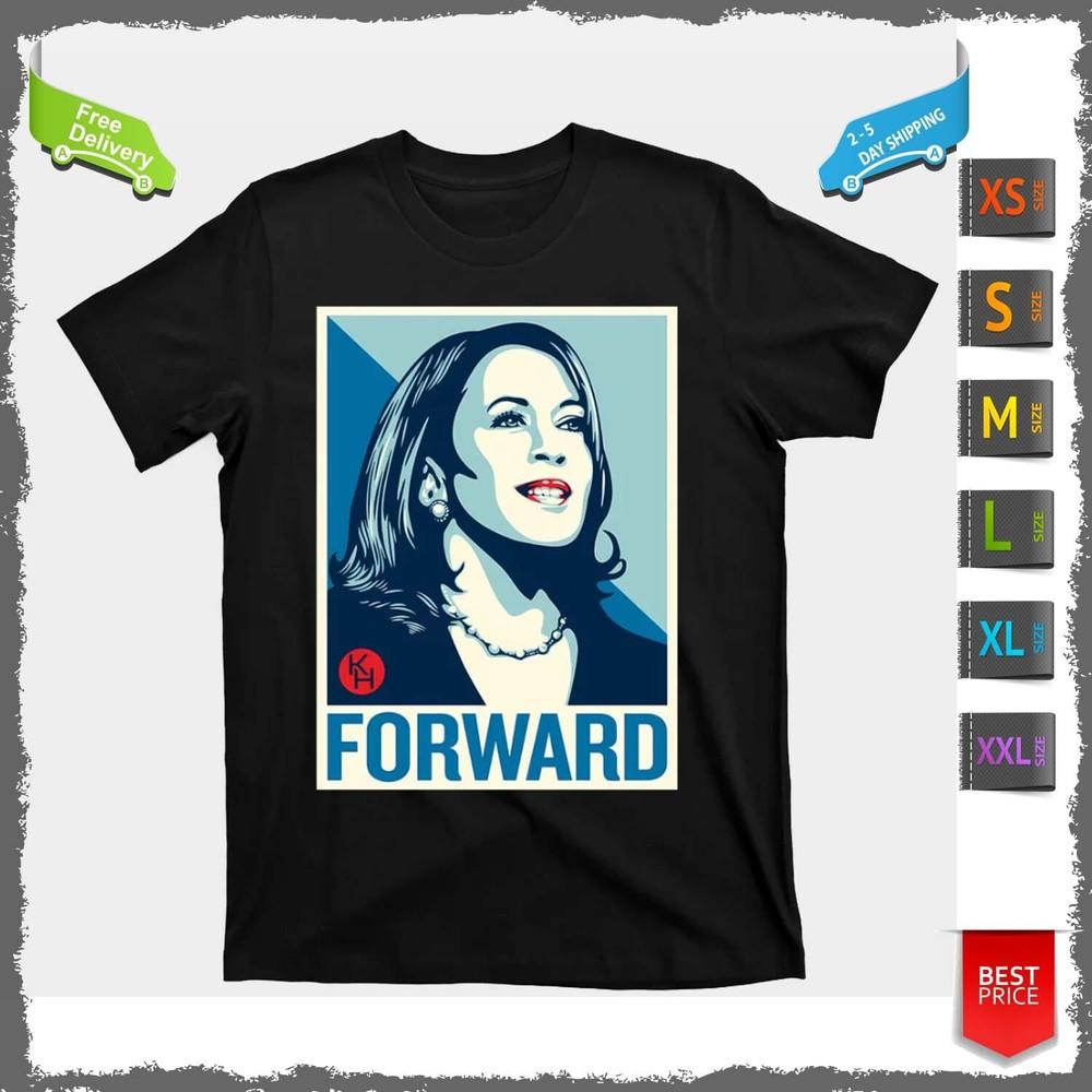 T Shirt Shepard Fairey Kamala Harris Forward T-Shirt For Men Unisex T-Shirt L